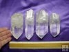 Crystal Quartz points AAA 3 inch