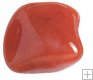 Carnelian tumbled stone
