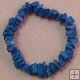Blue Howlite chips bracelet