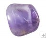 Amethyst tumbled stone Amethyst tumbled stone
