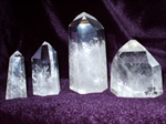 Crystal Quartz Standing points AAA 2-3 inch