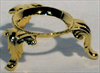 Brass sphere stand - large